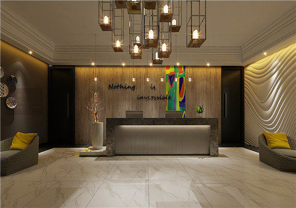 西吉西夏文化宫酒店装修设计|艺术与线条的完美结合。