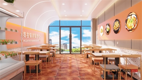 西吉苏子餐厅设计方案鉴赏|西吉餐厅设计装修公司推荐