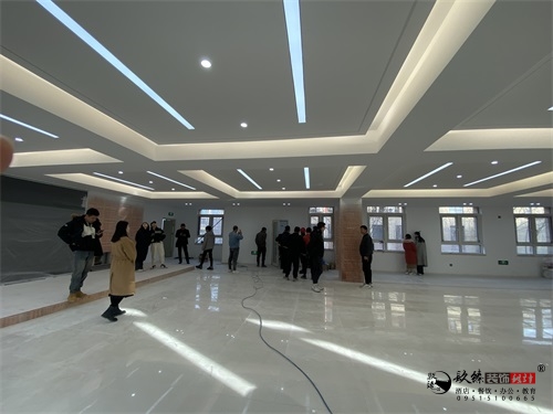 西吉装修公司|西吉中化六建办公楼装修设计项目工地验收